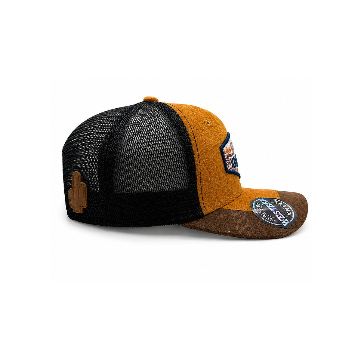 Gorra Knite Buffalo West Azul Hombre Malla Transpirable