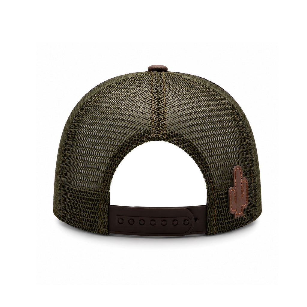 Gorra Knite Buffalo West Azul Hombre Malla Transpirable