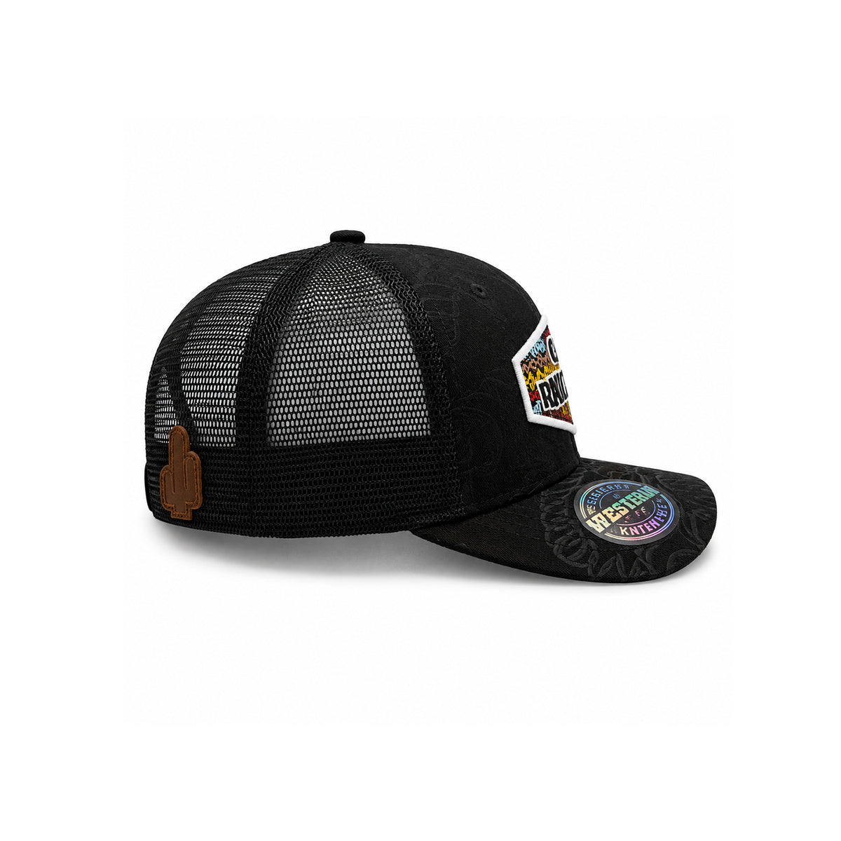 Gorra Knite Buffalo West Blanco Hombre Malla Transpirable