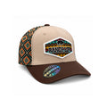 Gorra Knite Buffalo West Blanco Hombre Malla Transpirable