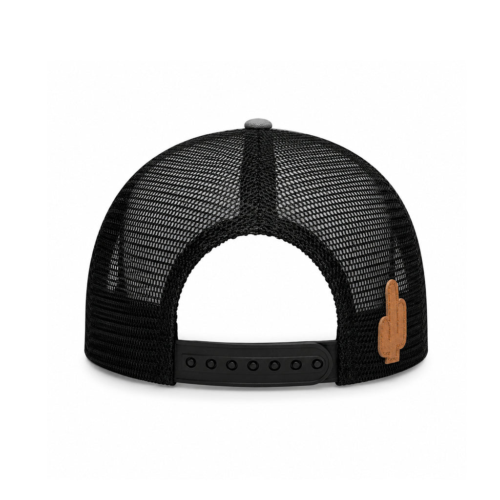 Gorra Knite Buffalo West Blanco Hombre Malla Transpirable