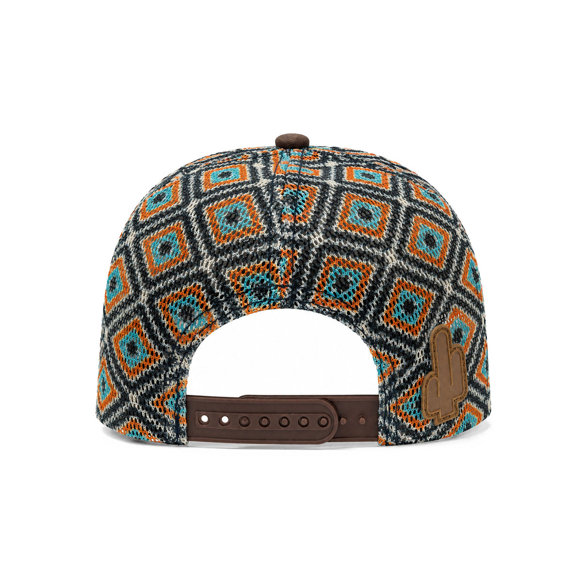 Gorra Hombre Knite Desert Longhorn Trucker Marron Vaquera