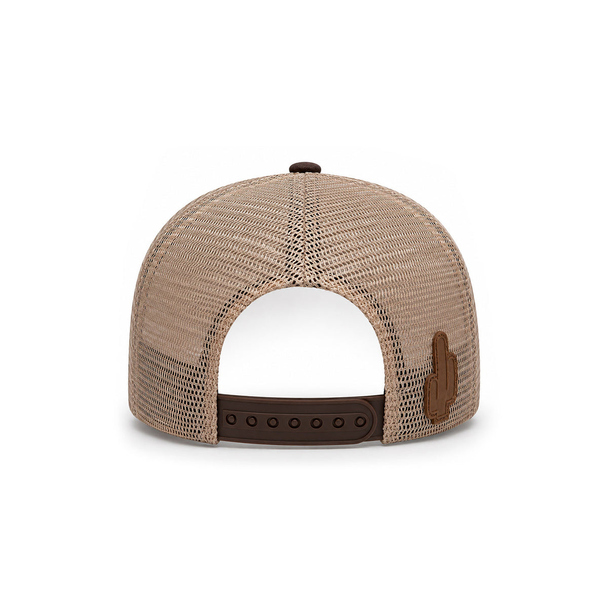 Gorra Hombre Knite Desert Longhorn Trucker Marron Vaquera