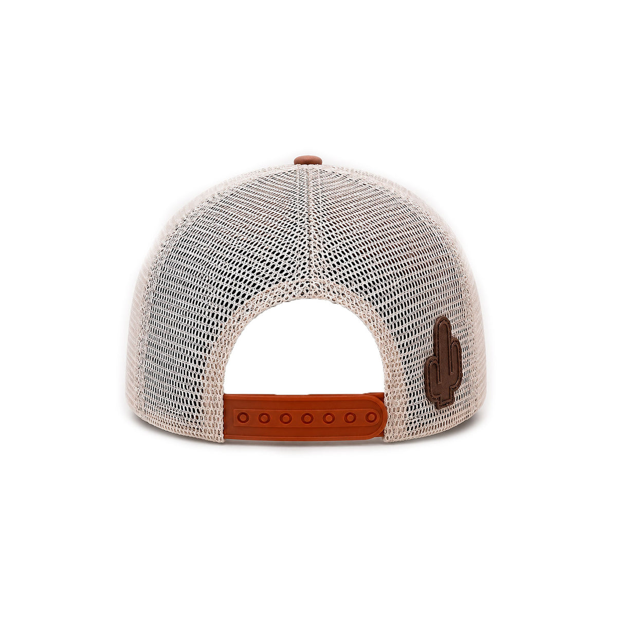 Gorra Hombre Knite Desert Longhorn Trucker Marron Vaquera
