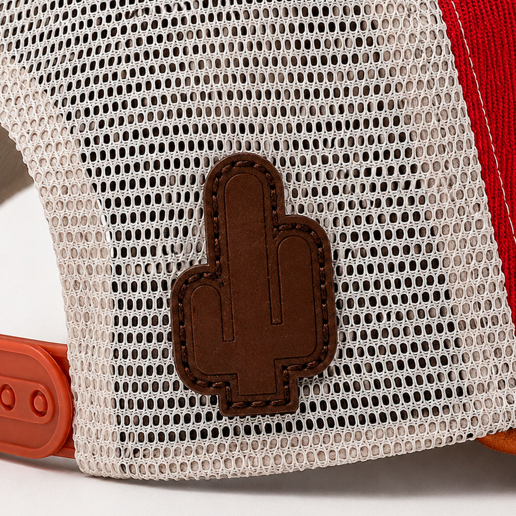 Gorra Hombre Knite Desert Longhorn Trucker Marron Vaquera