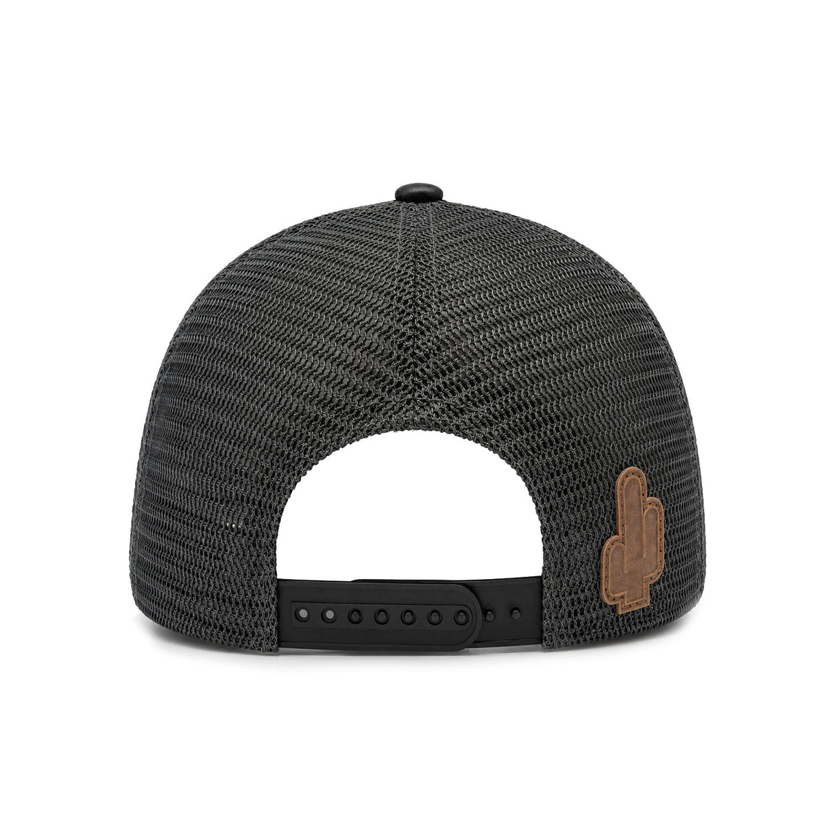 Gorra Hombre Knite Desert Longhorn Trucker Negro Vaquera