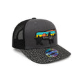 Gorra Hombre Knite Desert Longhorn Trucker Negro Vaquera
