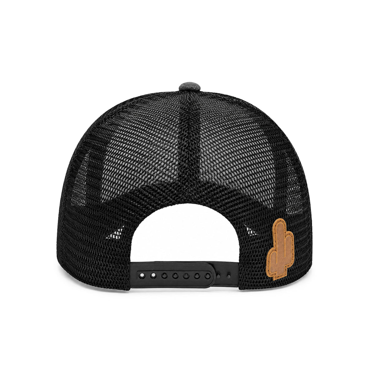 Gorra Hombre Knite Desert Longhorn Trucker Negro Vaquera