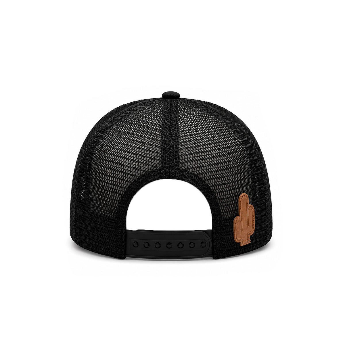 Gorra Hombre Knite Desert Longhorn Trucker Negro Vaquera