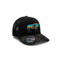 Gorra Hombre Knite Desert Longhorn Trucker Negro Vaquera