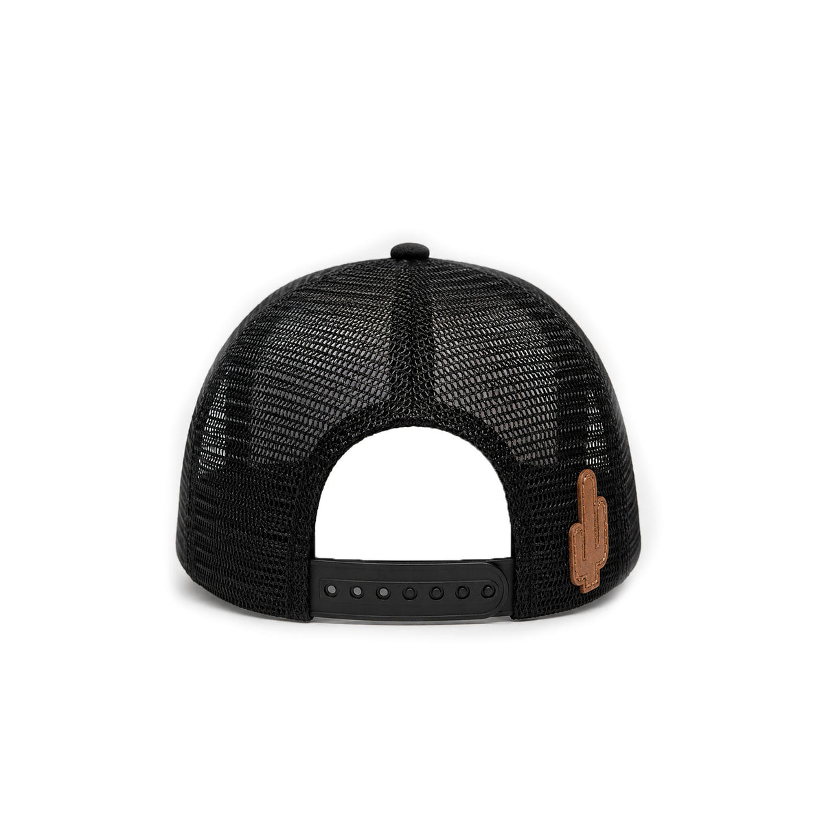 Gorra Hombre Knite Desert Longhorn Trucker Negro Vaquera