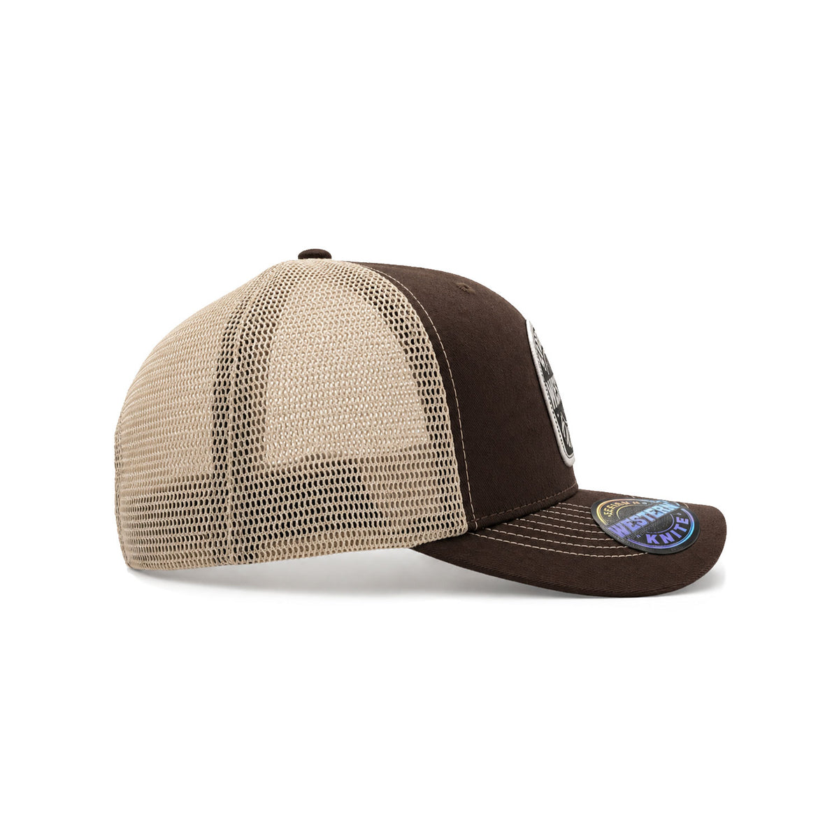 Gorra Hombre Knite Desert Rider Ranch Trucker Blanco Vaquera