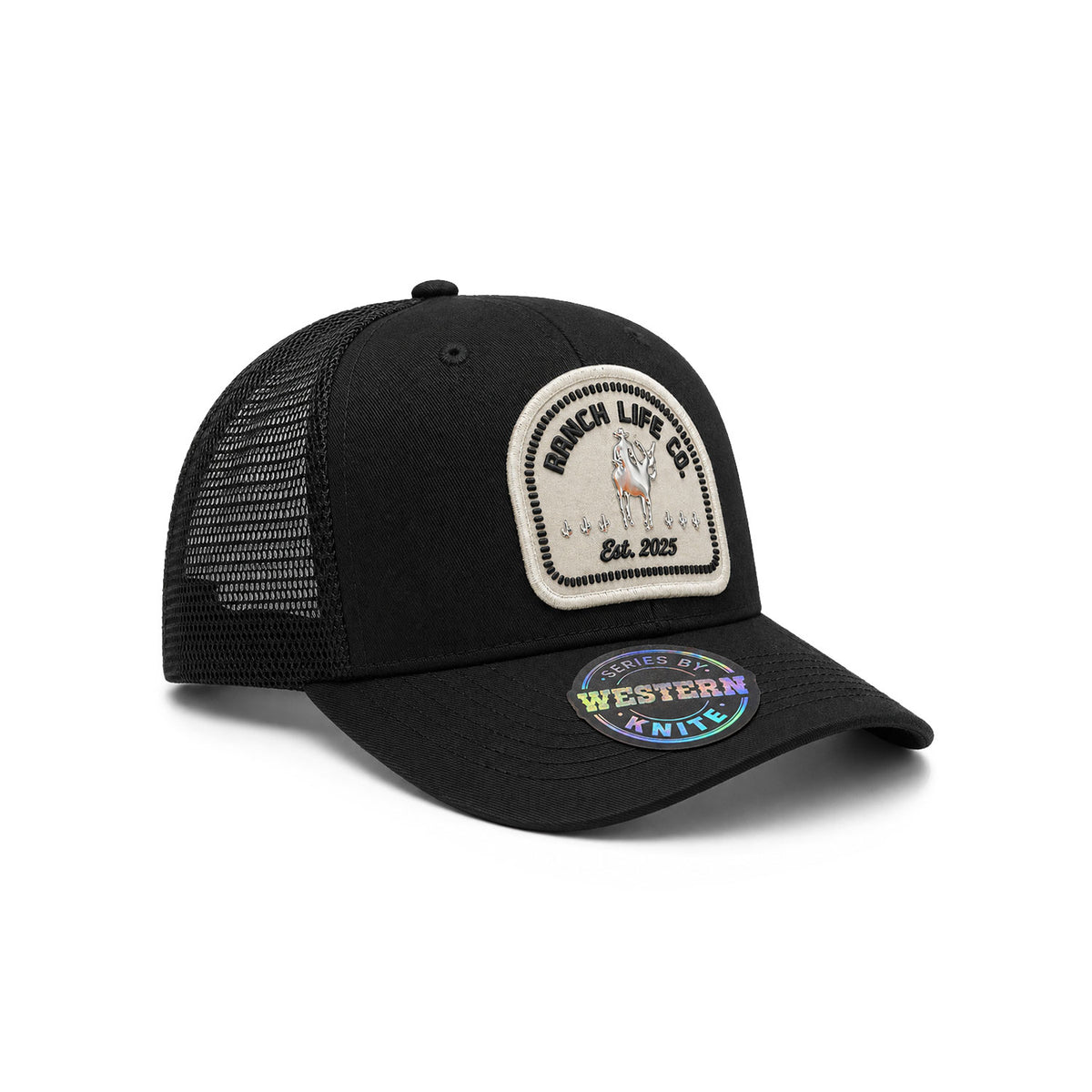 Gorra Hombre Knite Desert Rider Ranch Trucker Blanco Vaquera