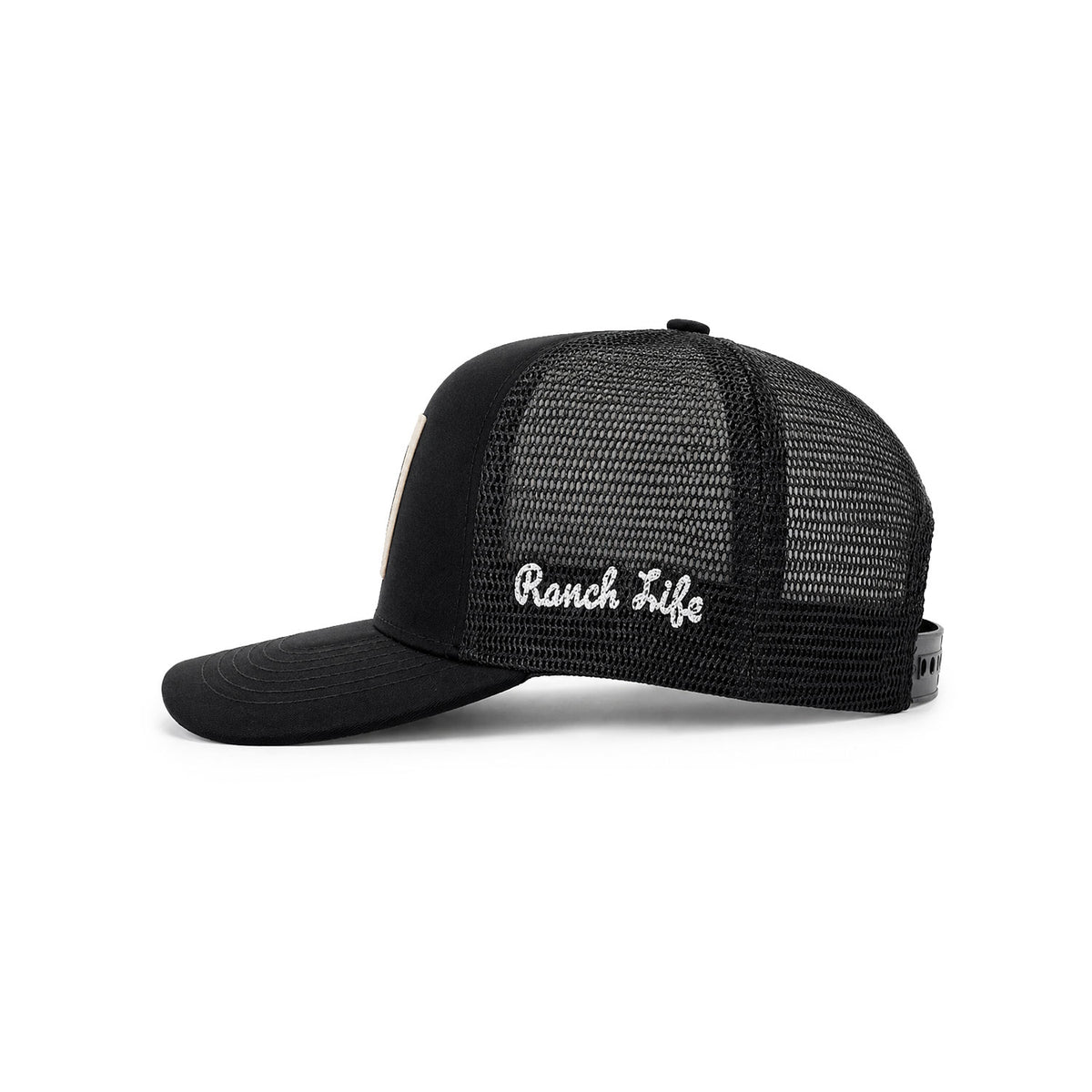 Gorra Hombre Knite Desert Rider Ranch Trucker Blanco Vaquera