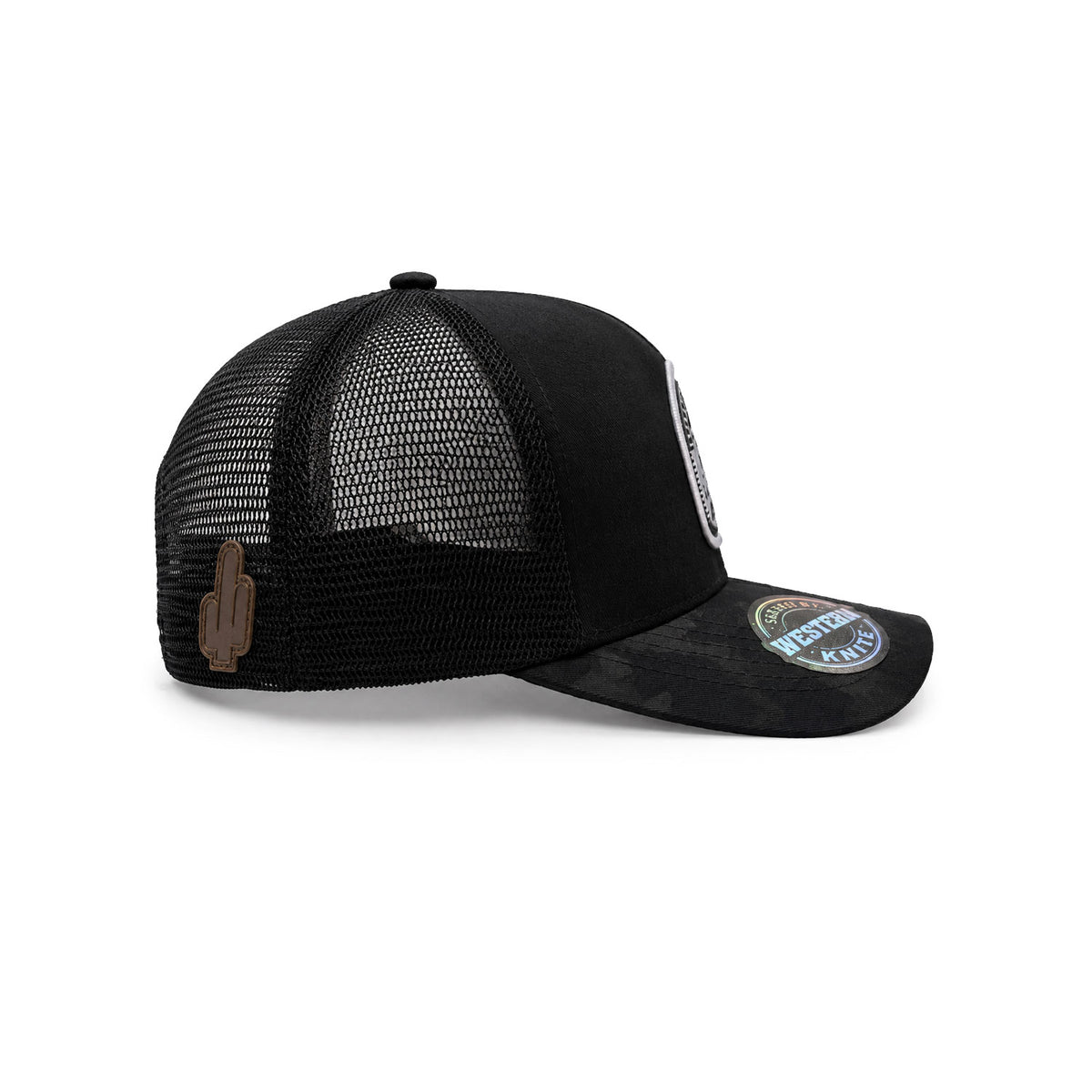 Gorra Hombre Knite Desert Rider Ranch Trucker Blanco Vaquera