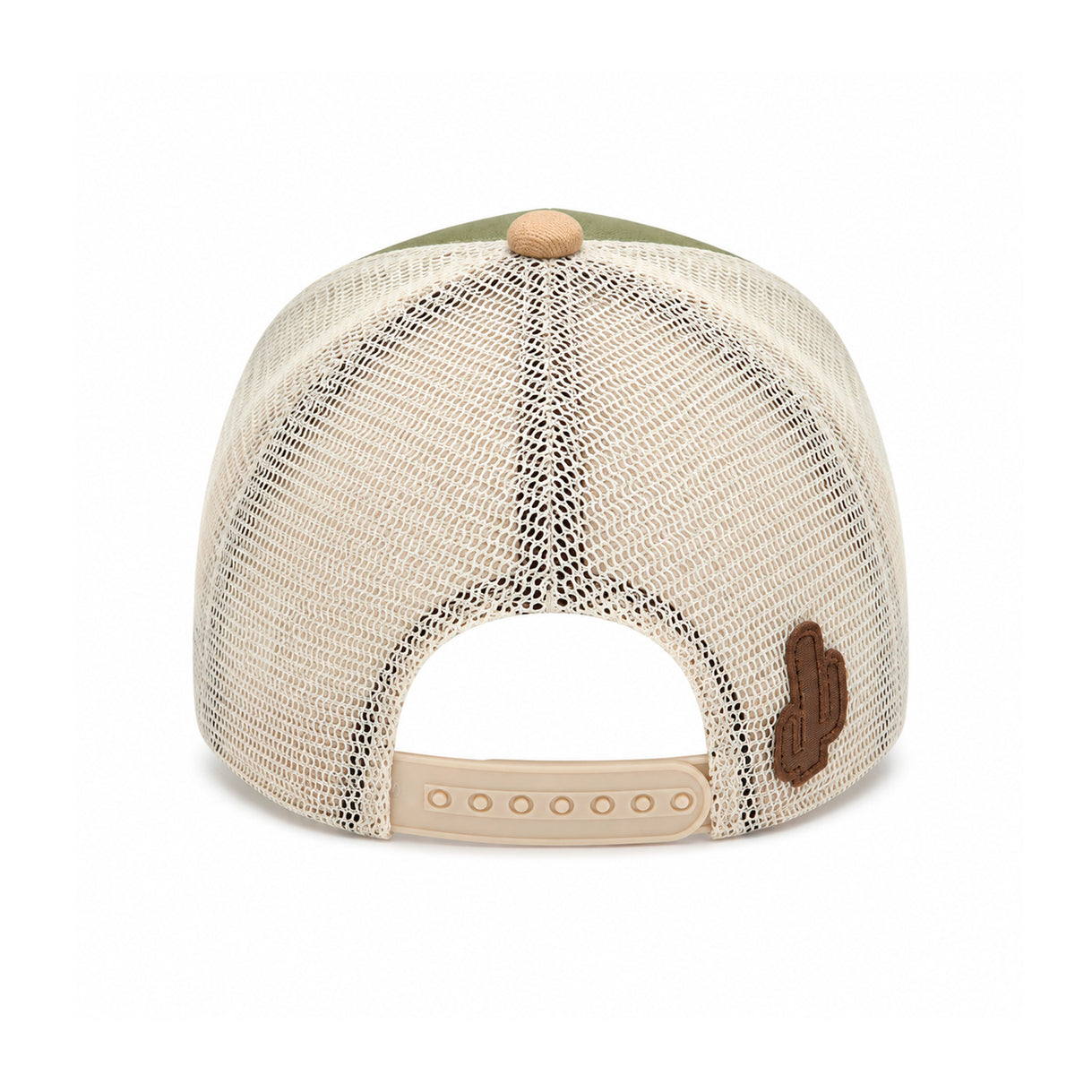 Gorra Knite Ranch Rodeo Marron Hombre Malla Transpirable