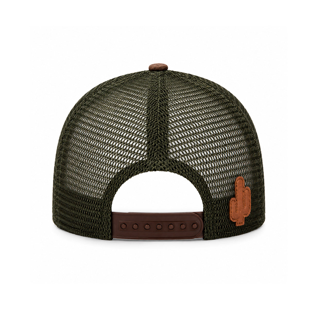 Gorra Knite Ranch Rodeo Marron Hombre Malla Transpirable