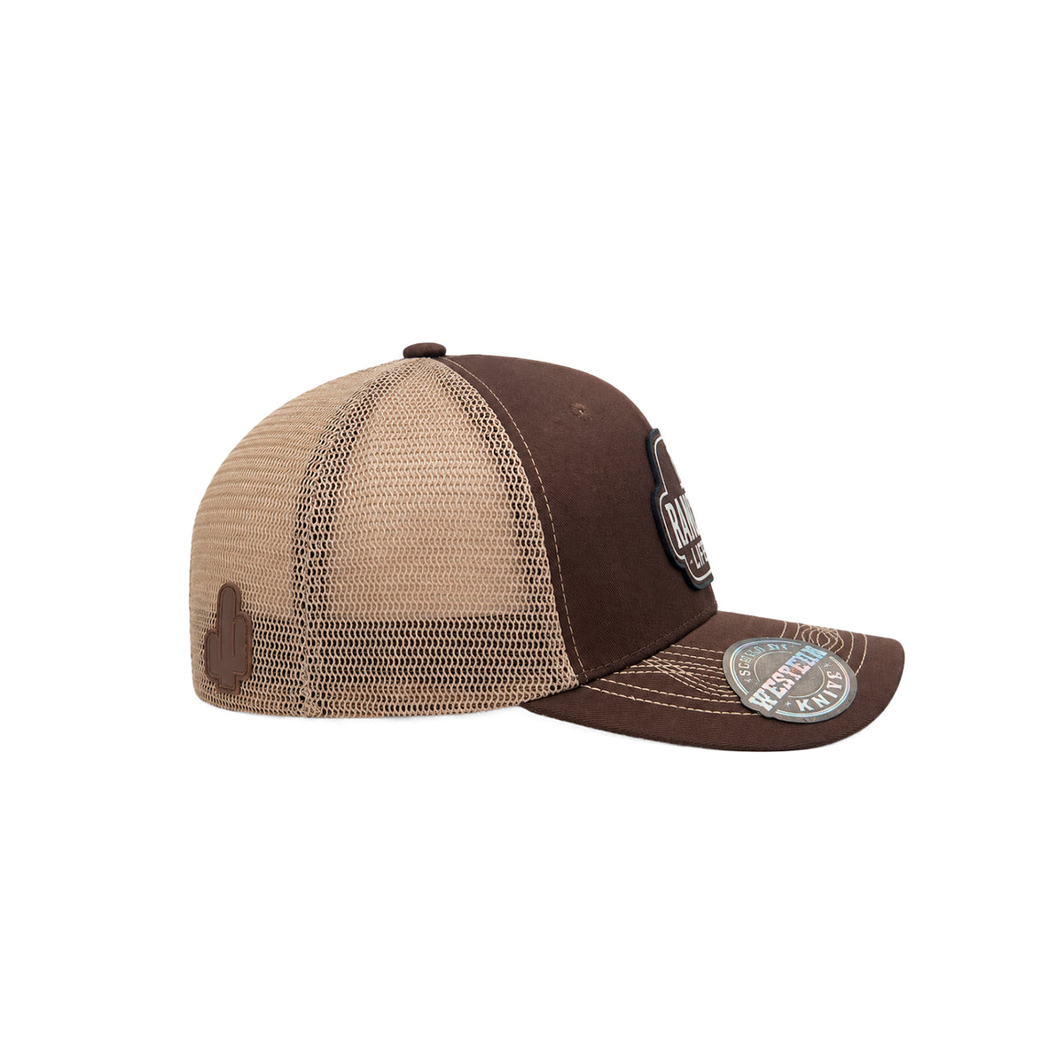 Gorra Knite Ranch Rodeo Negro Hombre Malla Transpirable