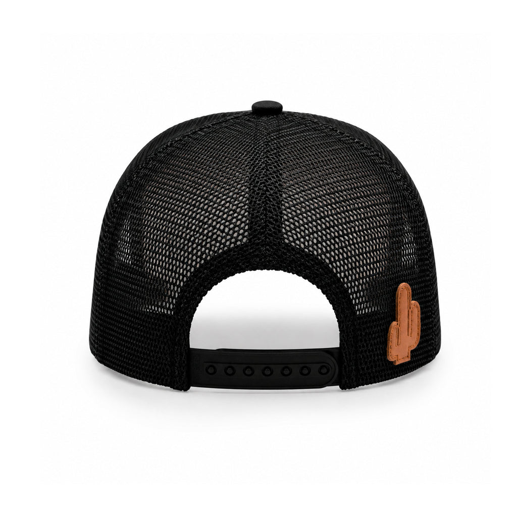 Gorra Knite Ranch Rodeo Negro Hombre Malla Transpirable