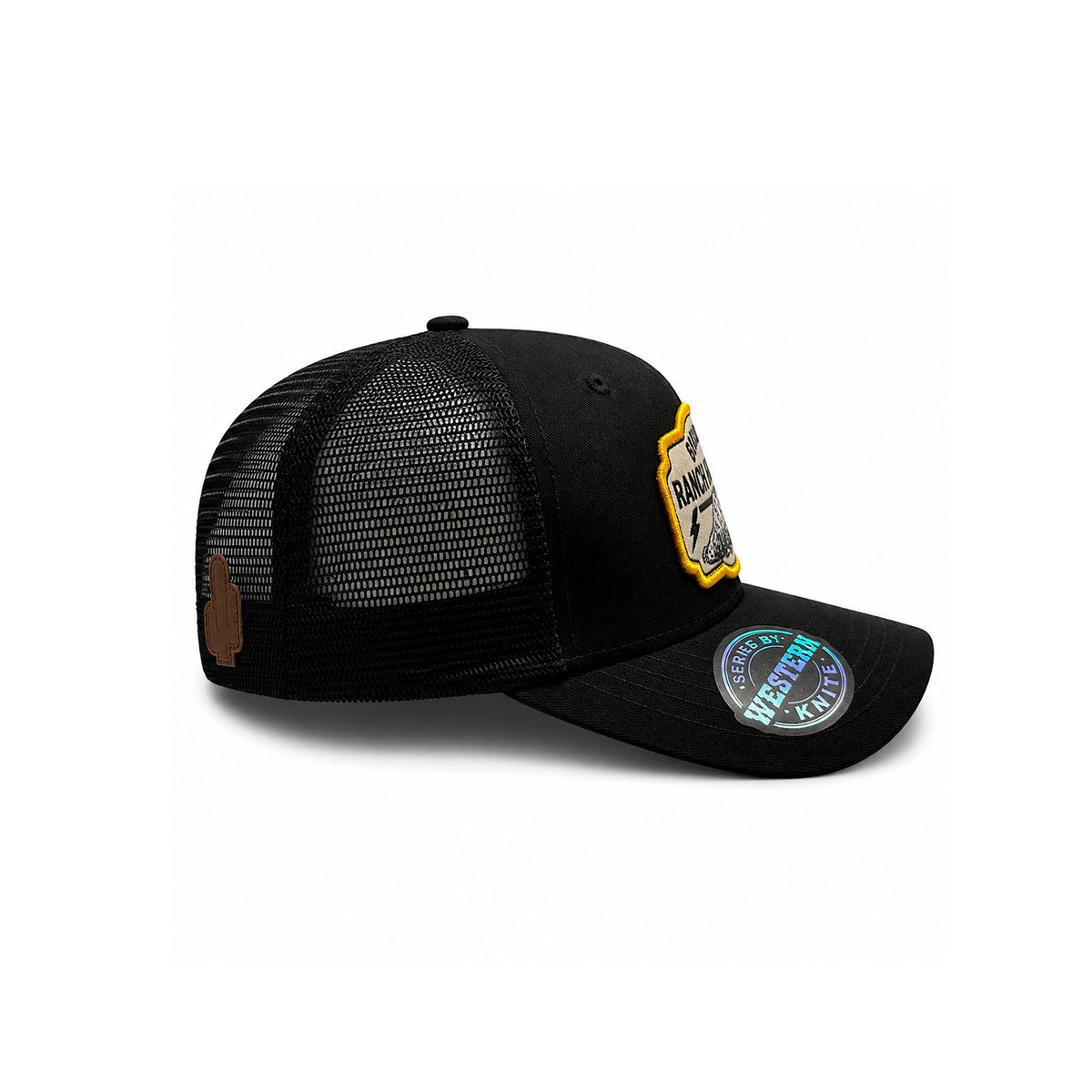 Gorra Rider Ranch Amarillo Knite para Hombre Trucker Malla