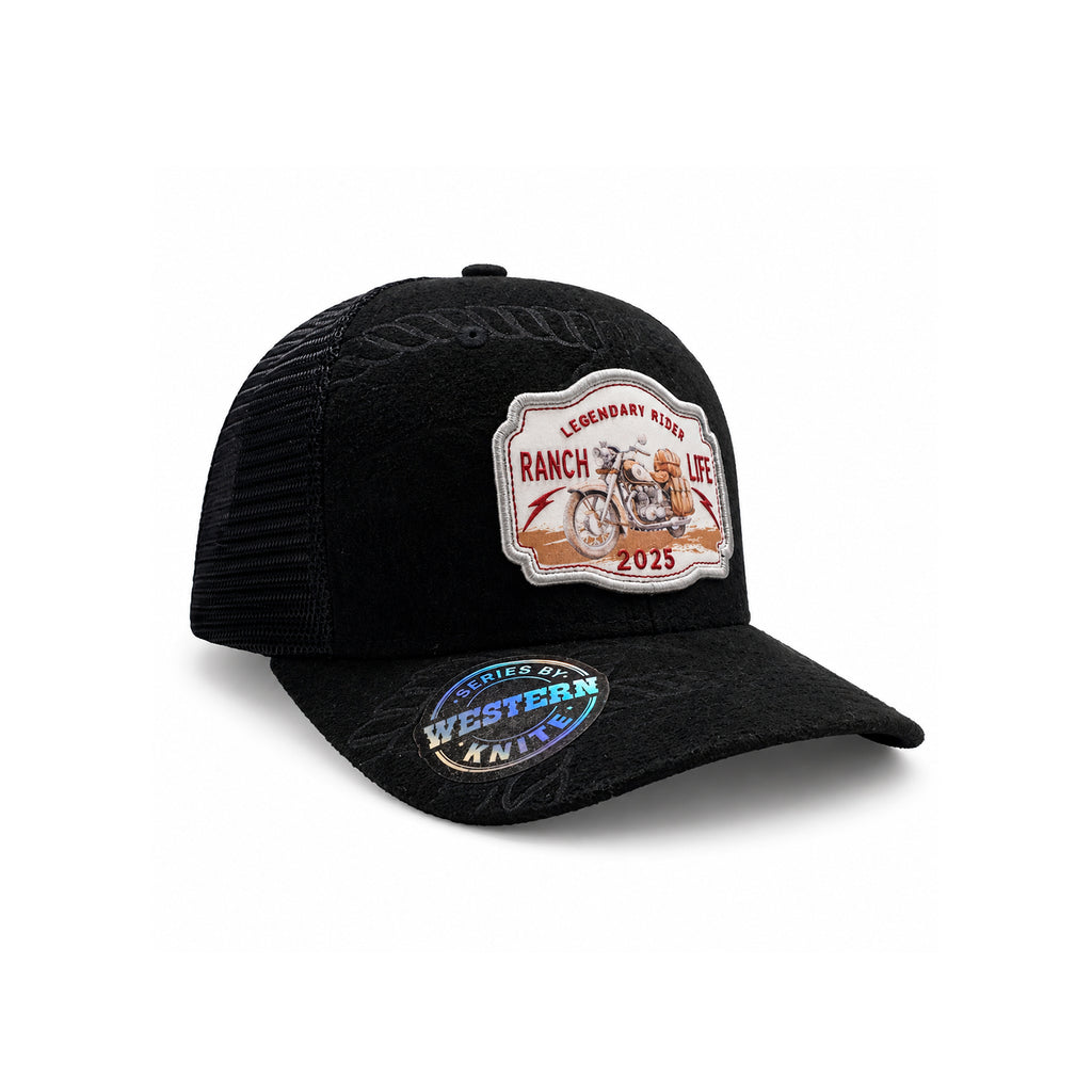 Gorra Rider Ranch Gris Knite para Hombre Trucker Malla