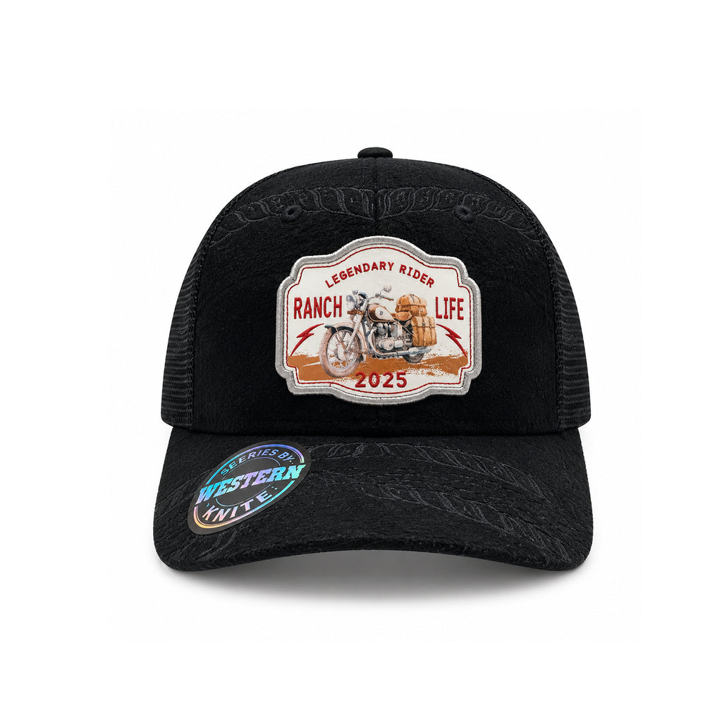 Gorra Rider Ranch Gris Knite para Hombre Trucker Malla
