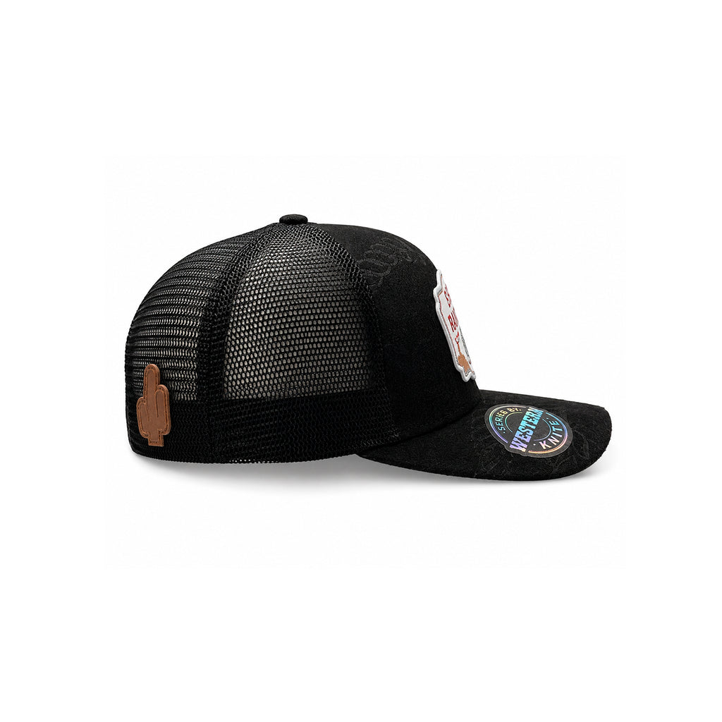Gorra Rider Ranch Gris Knite para Hombre Trucker Malla