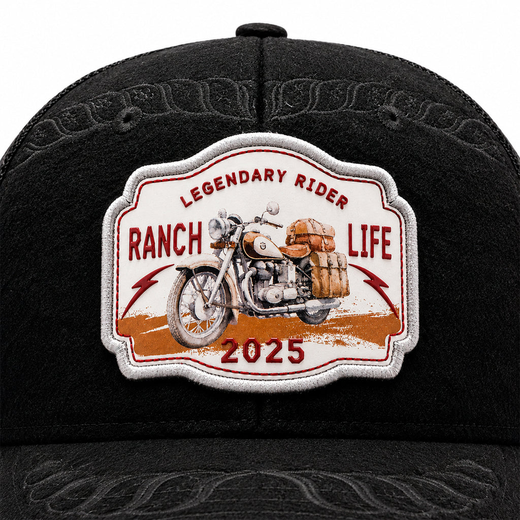 Gorra Rider Ranch Gris Knite para Hombre Trucker Malla