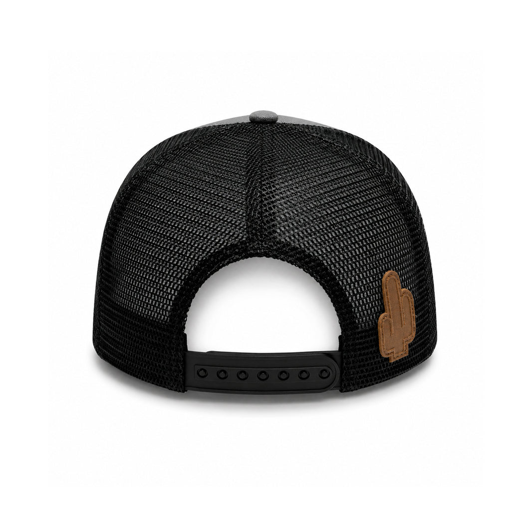 Gorra Rider Ranch Gris Knite para Hombre Trucker Malla