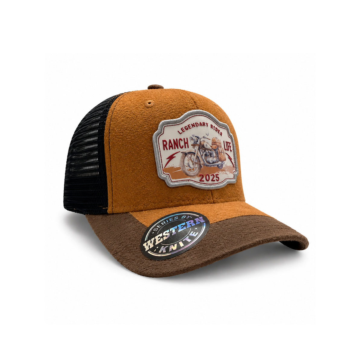 Gorra Rider Ranch Gris Knite para Hombre Trucker Malla