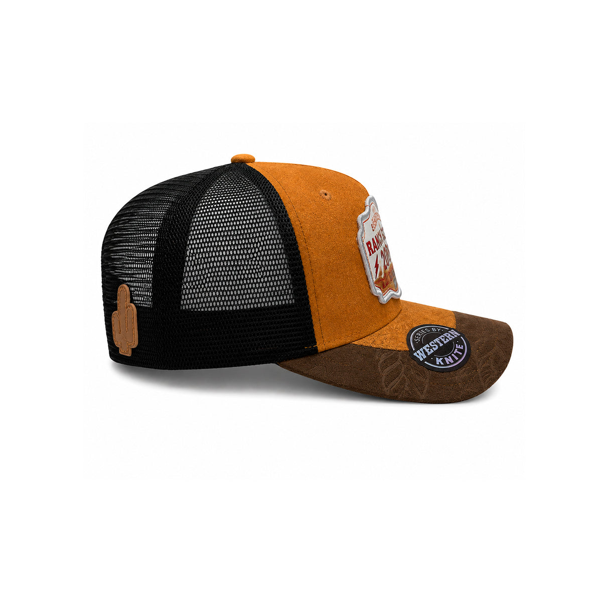 Gorra Rider Ranch Gris Knite para Hombre Trucker Malla