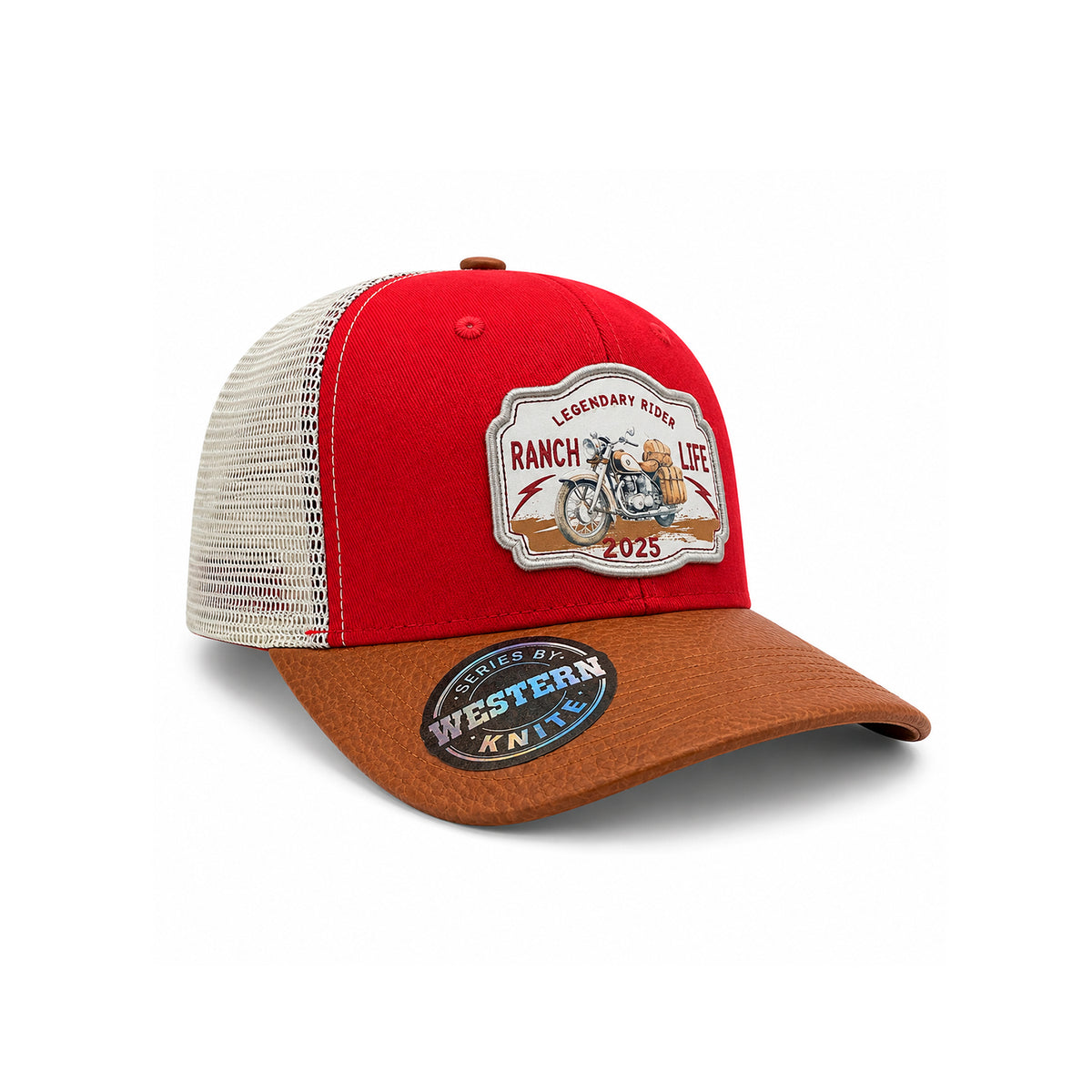 Gorra Rider Ranch Gris Knite para Hombre Trucker Malla