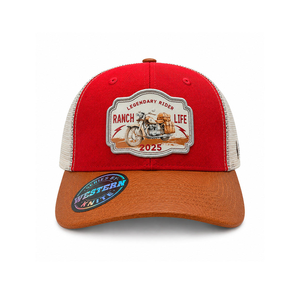 Gorra Rider Ranch Gris Knite para Hombre Trucker Malla