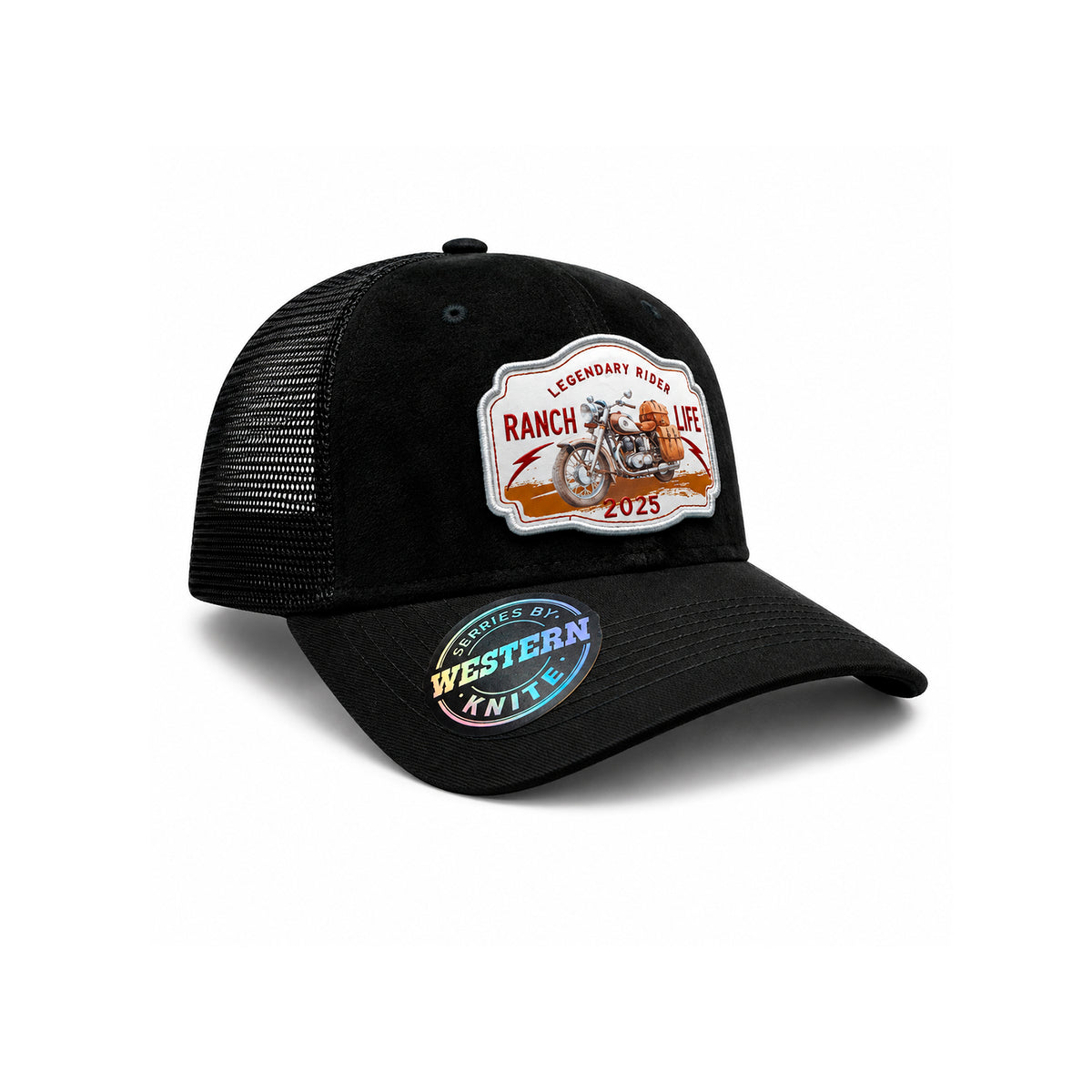 Gorra Rider Ranch Gris Knite para Hombre Trucker Malla