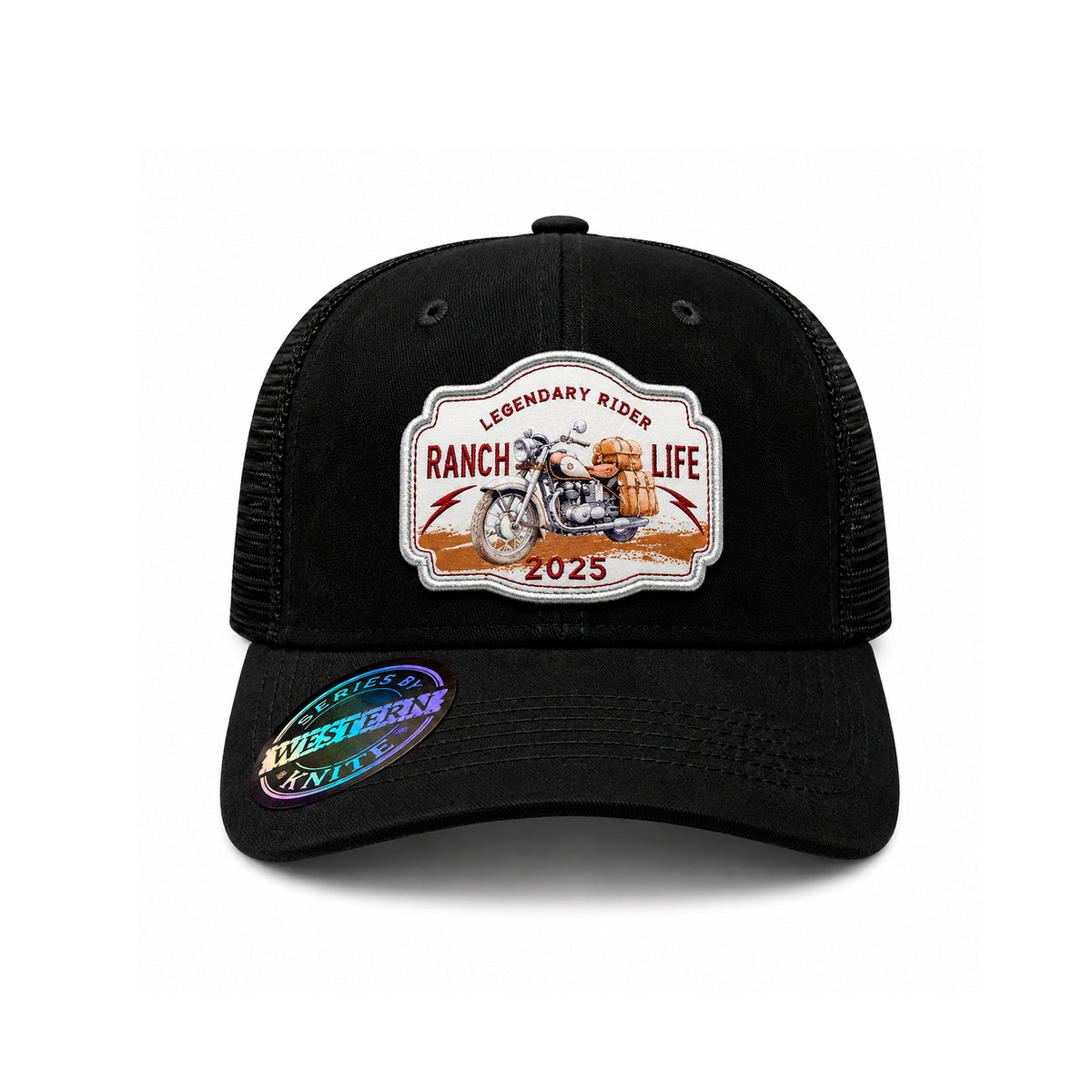 Gorra Rider Ranch Gris Knite para Hombre Trucker Malla