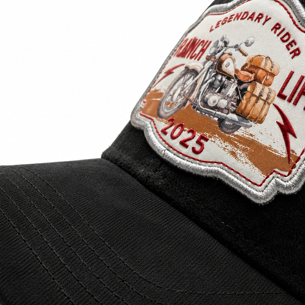 Gorra Rider Ranch Gris Knite para Hombre Trucker Malla