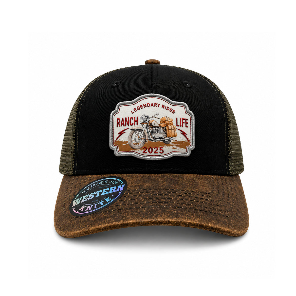 Gorra Rider Ranch Gris Knite para Hombre Trucker Malla