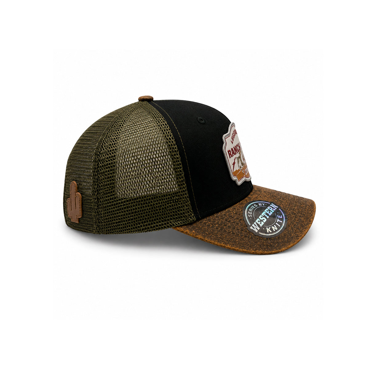 Gorra Rider Ranch Gris Knite para Hombre Trucker Malla