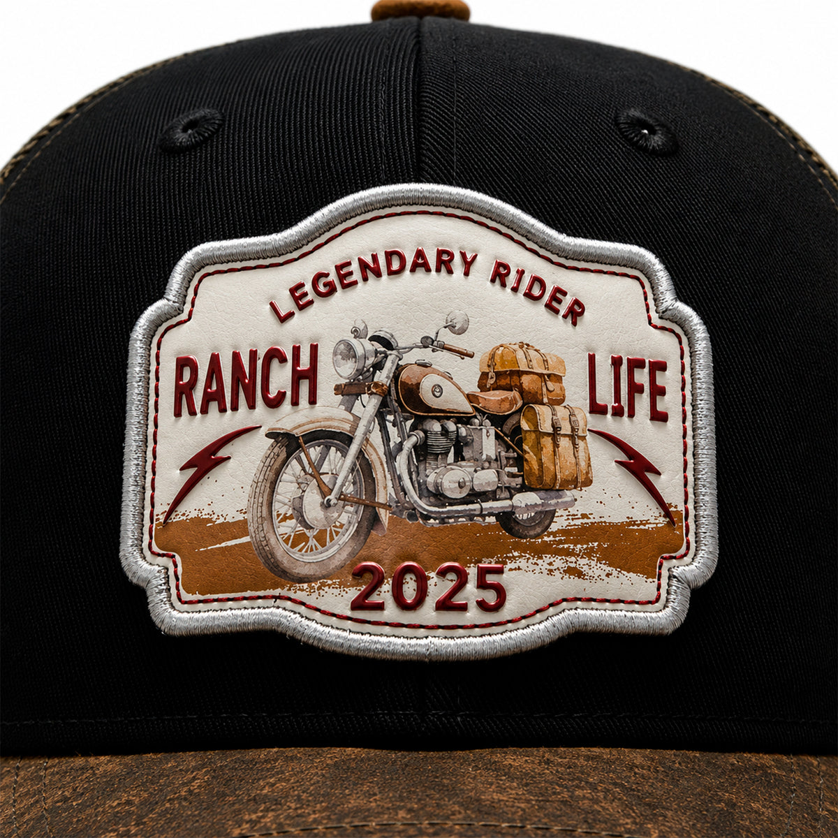 Gorra Rider Ranch Gris Knite para Hombre Trucker Malla