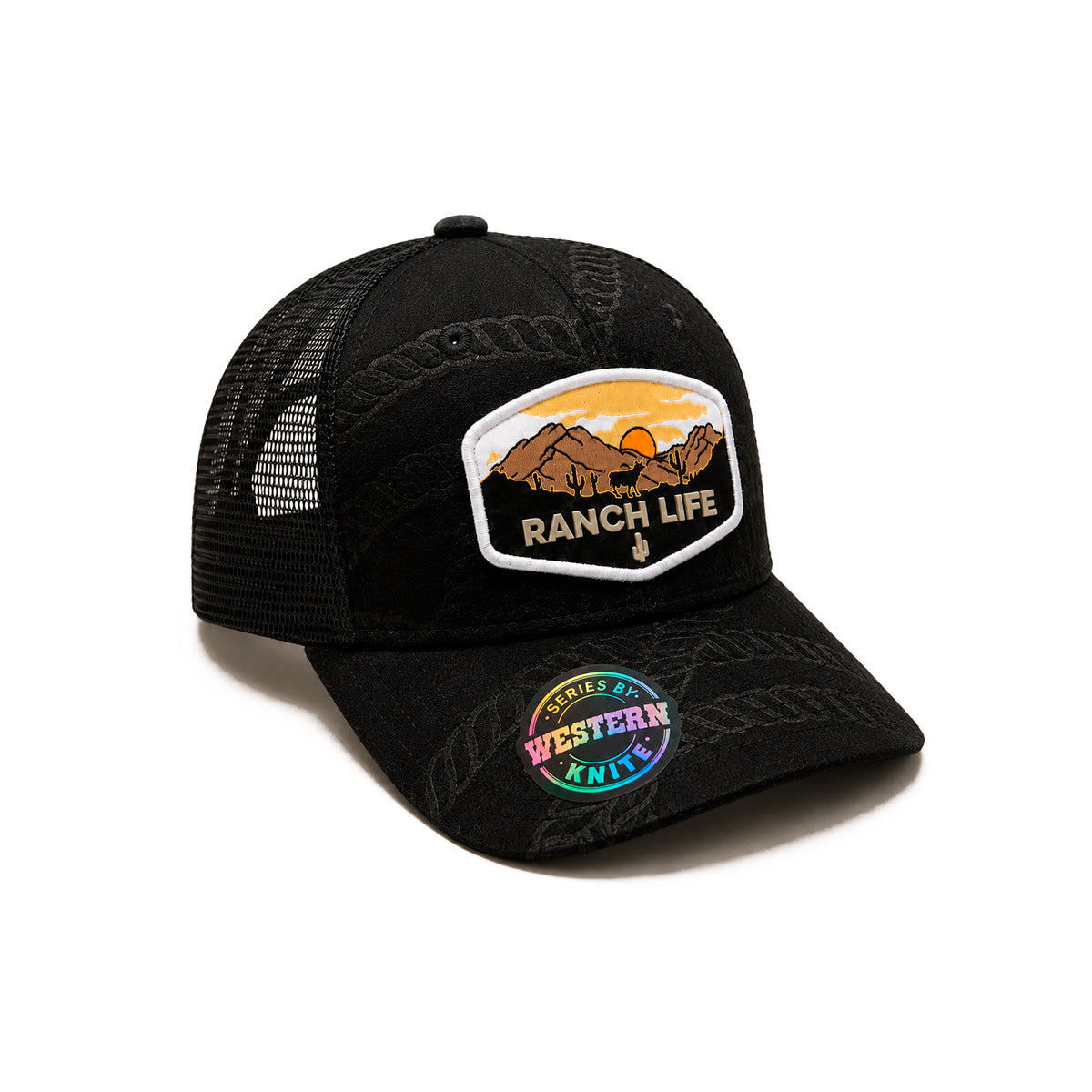 Gorra Sunset Bull Hombre Malla Transpirable Cachucha Knite