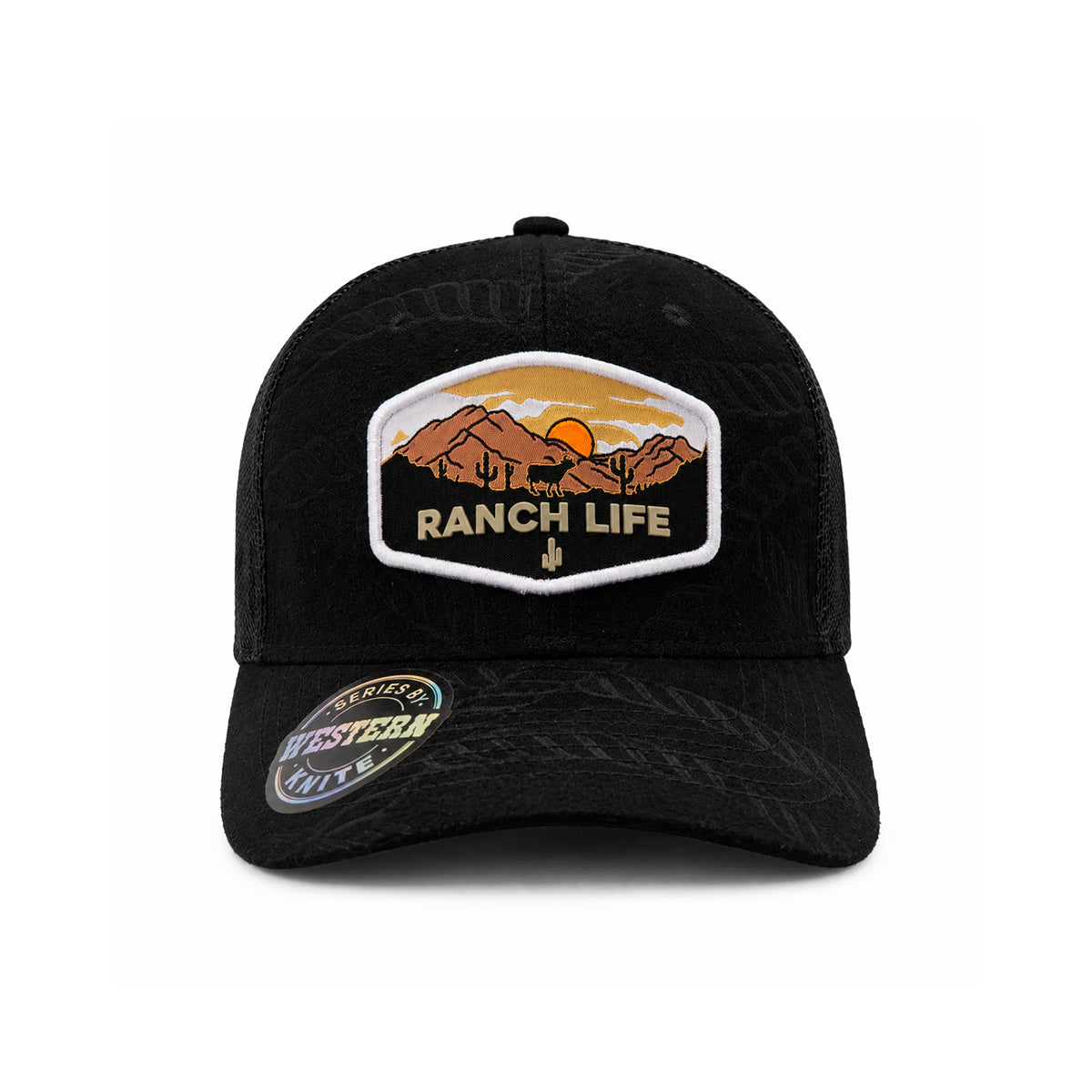 Gorra Sunset Bull Hombre Malla Transpirable Cachucha Knite