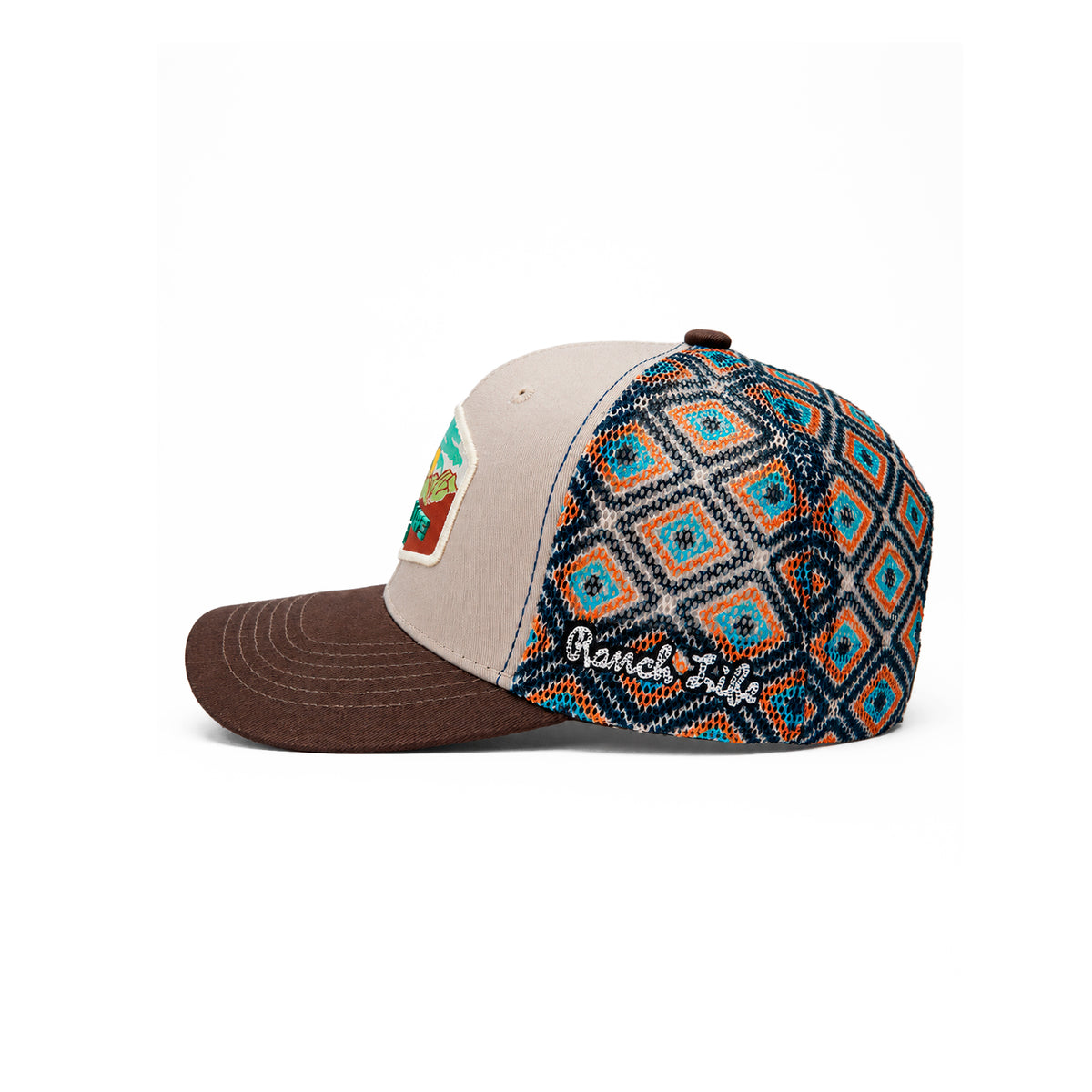 Gorra Sunset Bull Hombre Malla Transpirable Cachucha Knite