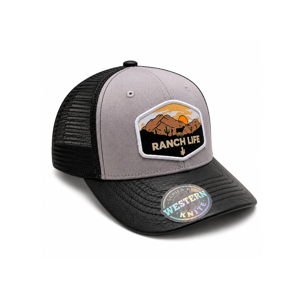 Gorra Sunset Bull Hombre Malla Transpirable Cachucha Knite