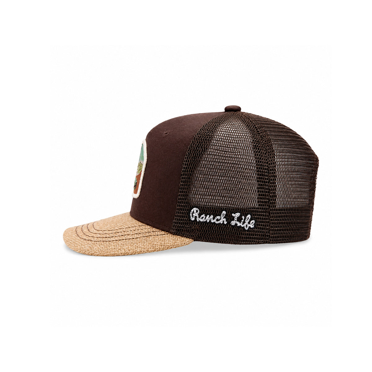 Gorra Sunset Bull Hombre Malla Transpirable Cachucha Knite