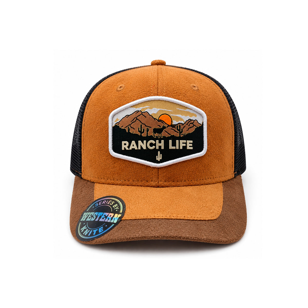 Gorra Sunset Bull Hombre Malla Transpirable Cachucha Knite