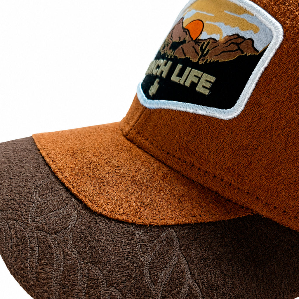Gorra Sunset Bull Hombre Malla Transpirable Cachucha Knite