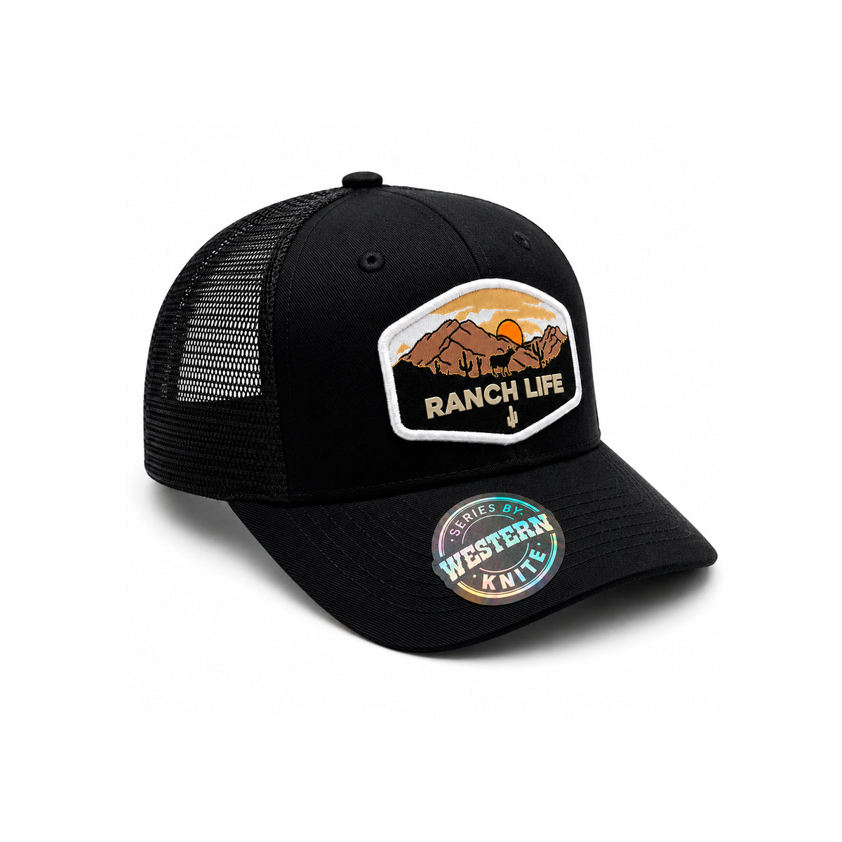 Gorra Sunset Bull Hombre Malla Transpirable Cachucha Knite