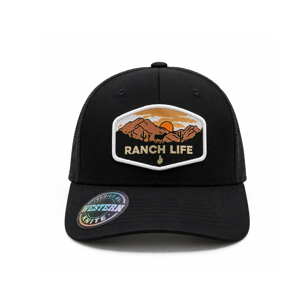 Gorra Sunset Bull Hombre Malla Transpirable Cachucha Knite