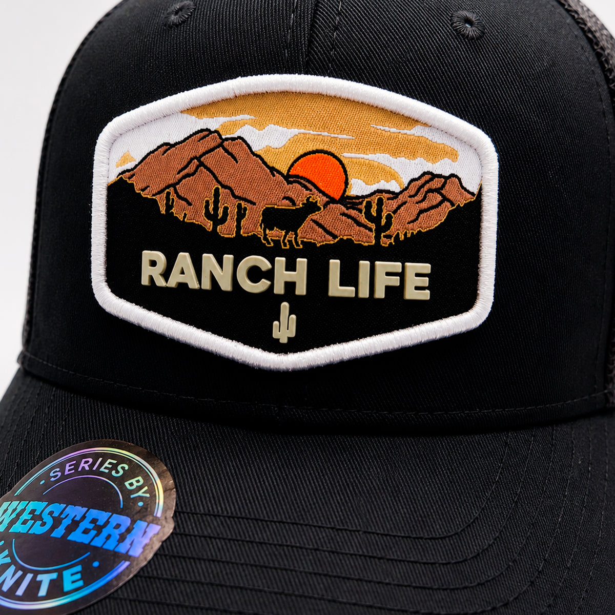 Gorra Sunset Bull Hombre Malla Transpirable Cachucha Knite
