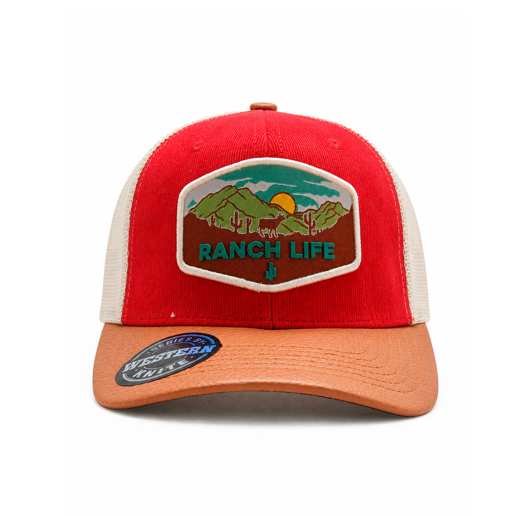 Gorra Sunset Bull Hombre Malla Transpirable Cachucha Knite